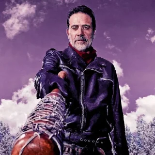 Sticker from Negan