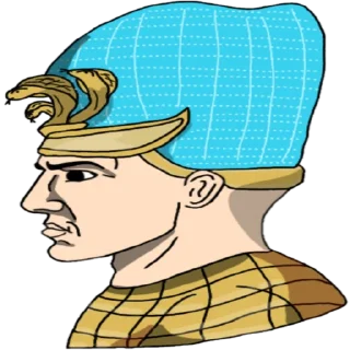Sticker from Egyptian Wojaks