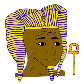 🇪🇬 emoji Egyptian Wojaks Telegram sticker 9 of 42