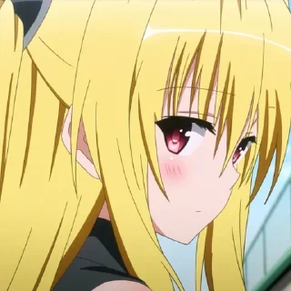 😕 emoji yami @stickerspackanime Telegram sticker 19 of 52