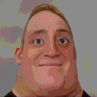 😐 emoji Mr. Incredible Telegram sticker 2 of 27