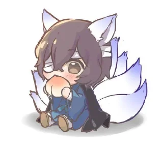🍑 emoji Бсд чибики Telegram sticker 6 of 17