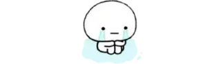 😔 emoji Cute☺️ @MochaStickers Telegram sticker 5 of 119