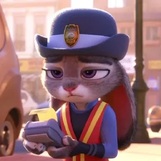 🚓 emoji Zootopia @smartgamer Telegram sticker 2 of 120