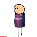 Sticker from Barca @Pourbay