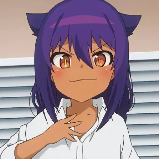 😼 emoji Jahy-sama wa Kujikenai! @StickersofAnime Telegram sticker 17 of 101