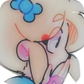 🧸 emoji Пайпер Telegram sticker 20 of 42