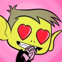 😍 emoji Teen titans go Telegram sticker 3 of 83