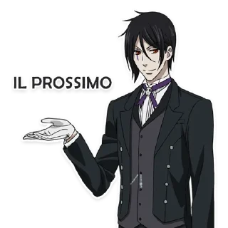 💁‍♂️ emoji 🖤 Black Butler - Pack by @Athias Telegram sticker 11 of 67