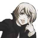 😜 emoji Black Butler Telegram sticker 11 of 37