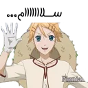 😀 emoji Black Butler Telegram sticker 6 of 37