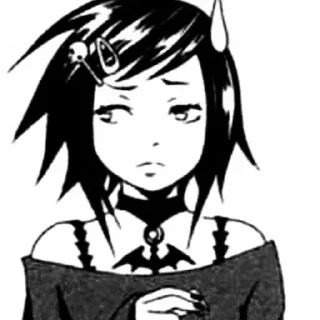 🦇 emoji Raven Madison 🦇|| by @sweetmuffii Telegram sticker 9 of 72