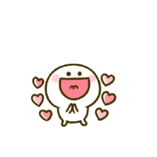 🥰 emoji Smile person:@spoiledRabbits Telegram sticker 7 of 40