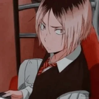 🥴 emoji Kenma Telegram sticker 15 of 49