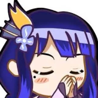🛐 emoji Raiden shogun - @tenkyuuchimata Telegram sticker 10 of 38