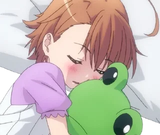 😴 emoji Misaka Misaka Telegram sticker 24 of 30