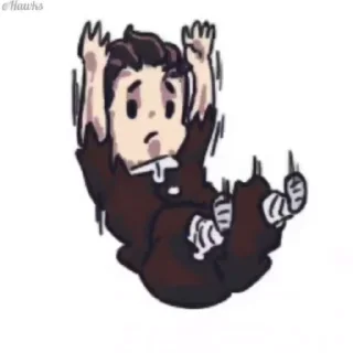 😰 emoji 🎥  Cringe KNY  (@TodorokiShouto) Telegram sticker 13 of 25