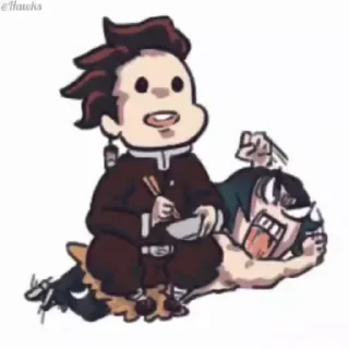 😐 emoji 🎥  Cringe KNY  (@TodorokiShouto) Telegram sticker 16 of 25
