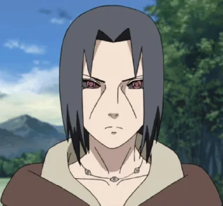 😵 emoji itachi alone Telegram sticker 5 of 49