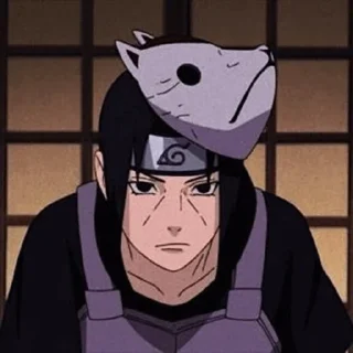 😵 emoji itachi alone Telegram sticker 15 of 49