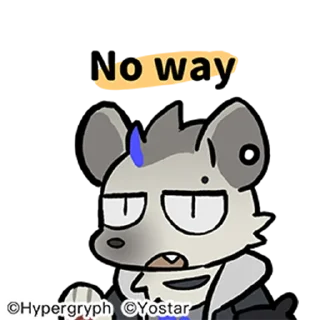 🙅‍♂️ emoji [Arknights] Take a break Telegram sticker 5 of 16