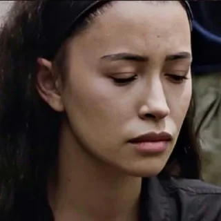 😑 emoji @TWD_FAN | Christian Serratos Telegram sticker 24 of 101