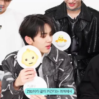❤️‍🩹 emoji ZB1 ELLE KOREA @MNETDNO Telegram sticker 14 of 45
