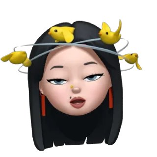 🦎 emoji elena cute Telegram sticker 24 of 54