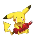 Sticker from Pikachu