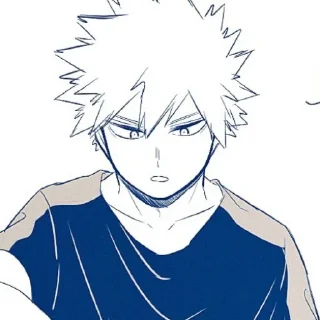 🗝 emoji Bakugou meme Telegram sticker 5 of 59