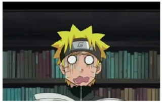 😅 emoji Naruto Uzumaki Telegram sticker 17 of 18
