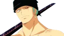 😐 emoji Roronoa Zoro Telegram sticker 7 of 30