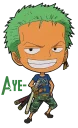 💚 emoji Roronoa Zoro Telegram sticker 10 of 30