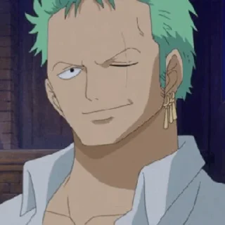 🥃 emoji Roronoa Zoro Telegram sticker 5 of 95