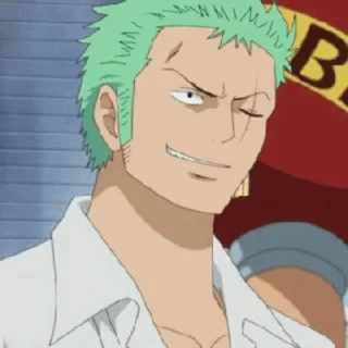 🥃 emoji Roronoa Zoro Telegram sticker 21 of 95