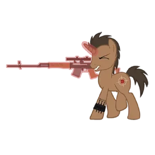 🔫 emoji Blue's Shits @BluelightGlimmer Telegram sticker 13 of 33
