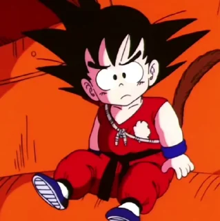 💥 emoji Son Goku @Dragon_Ball_Myth Telegram sticker 10 of 50