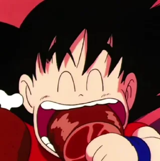 💥 emoji Son Goku @Dragon_Ball_Myth Telegram sticker 7 of 50