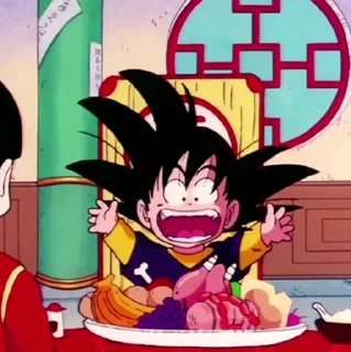 💥 emoji Son Goku @Dragon_Ball_Myth Telegram sticker 16 of 50