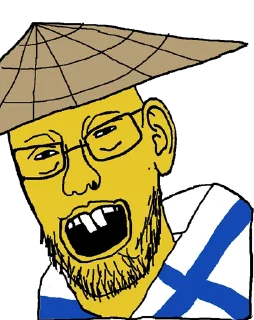 Sticker from Finland | @wojak_history