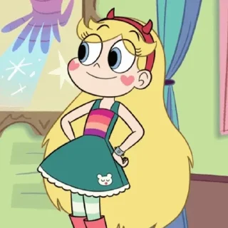 🦄 emoji Star Butterfly | @CherrySticker Telegram sticker 6 of 84