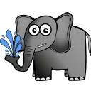 💦 emoji Elephant Telegram sticker 12 of 26