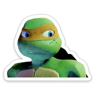 😕 emoji ⭐️TMNT⭐️ Telegram sticker 10 of 116
