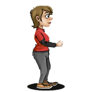 👩‍🦱 emoji Skin HCR2 Telegram sticker 10 of 114