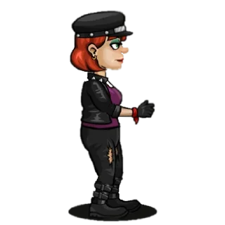 👩‍🦱 emoji Skin HCR2 Telegram sticker 23 of 114