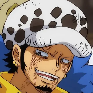 👍 emoji ☠️trafalgar law☠️ @zhekamag09 Telegram sticker 5 of 66