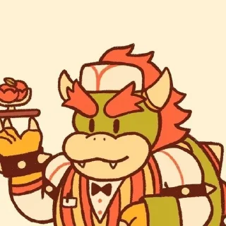 🌟 emoji 🔥⃞░░ Bowser ✷ @KesitoMania Telegram sticker 5 of 100