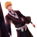 😕 emoji Bleach Telegram sticker 6 of 47
