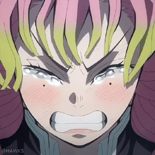 😭 emoji 𝗠𝗶𝘁𝘀𝘂𝗿𝗶 𝗞𝗮𝗻𝗿𝗼𝗷𝗶 @Mitsuri_Katayase Telegram sticker 9 of 120