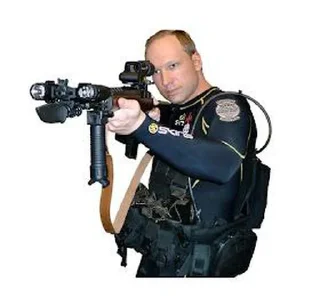 ❌ emoji Anders Behring Breivik Telegram sticker 14 of 14